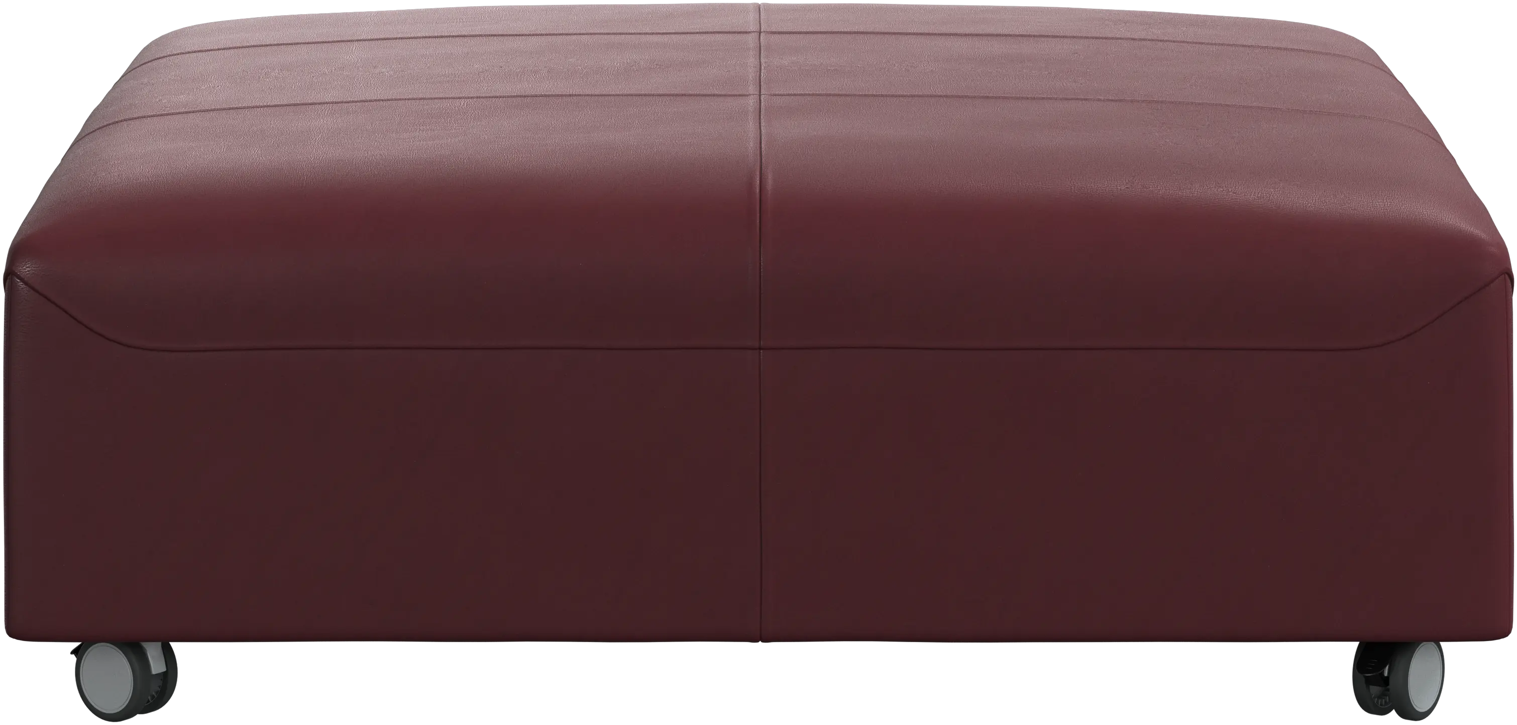 Hampton pouf on wheels